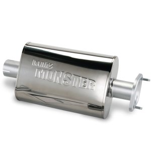 Jeep Wrangler JT Performance Exhaust - Banks Power - Monster Muffler - Polished-stainless steel - `00-`03